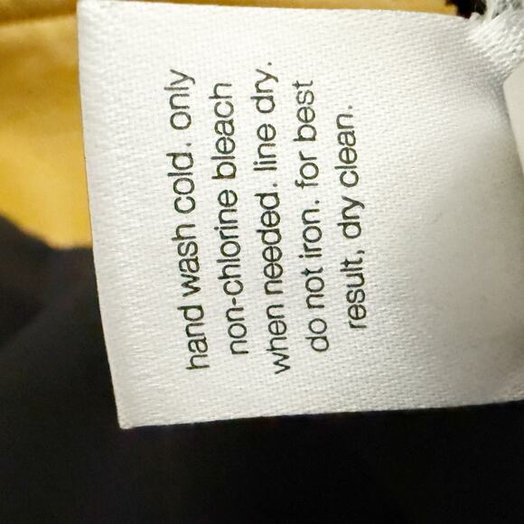 ELIZABETH & JAMES | Golden Yellow Moto Style Jacket Vegan Leather Zipper | - Picture 7 of 8